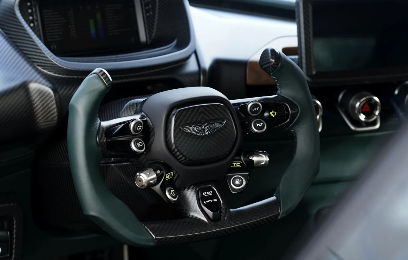 Фото обои Aston Martin, купе, руль, V12, Victor, 2020