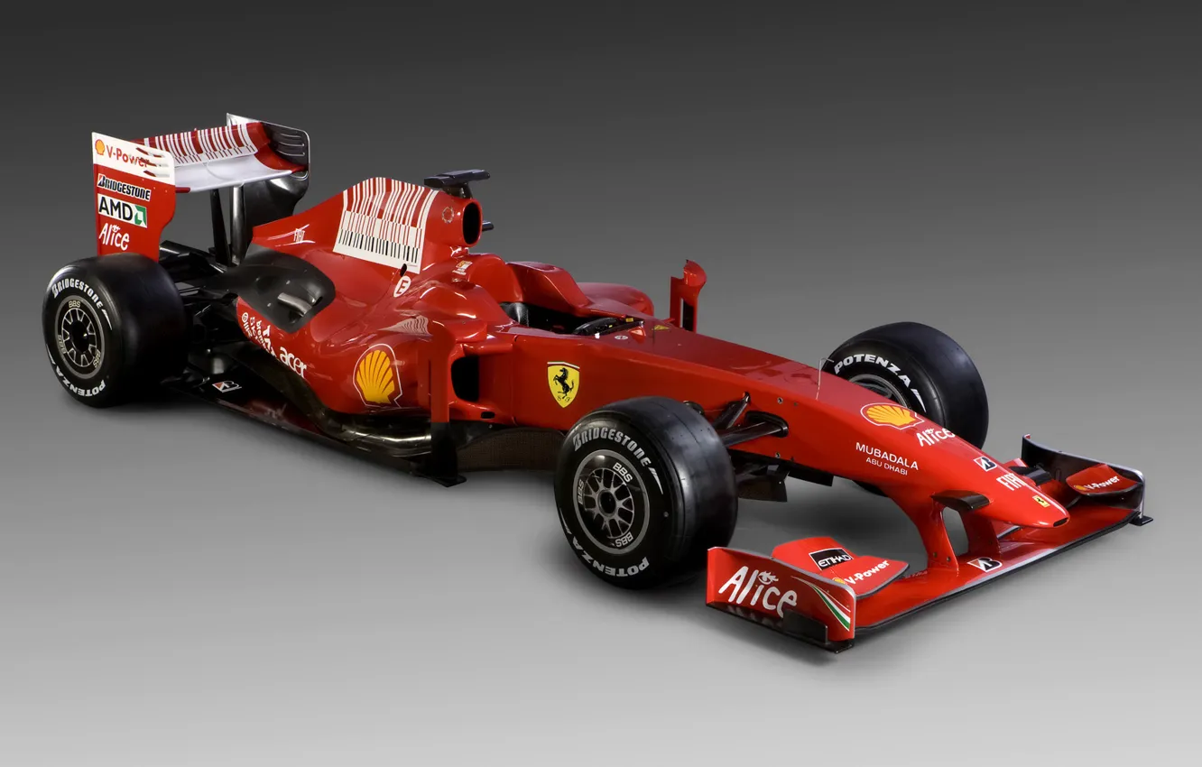 Фото обои болид, Формула - 1, Ferrari F60