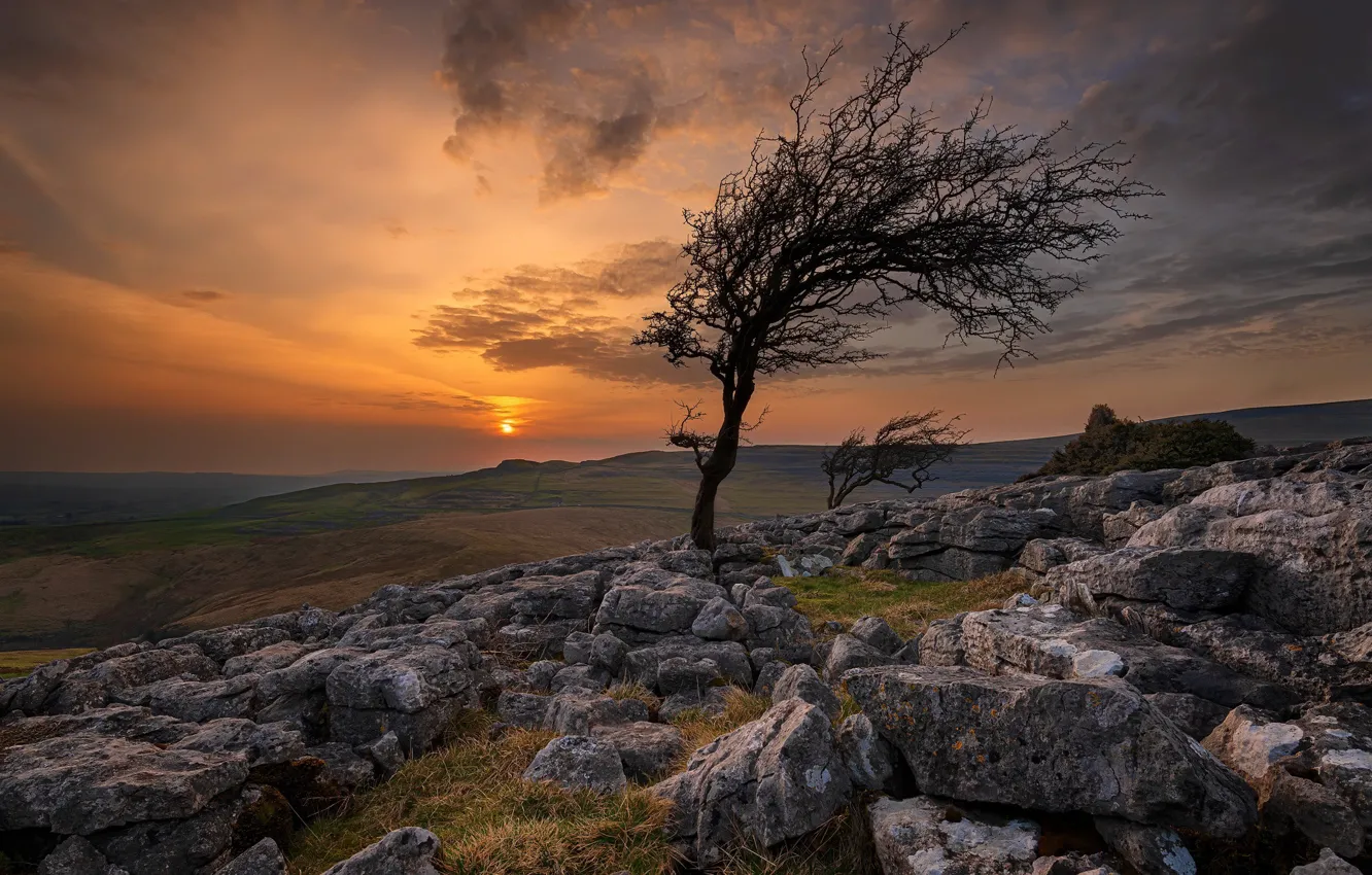Фото обои England, Ingleton, Craven District