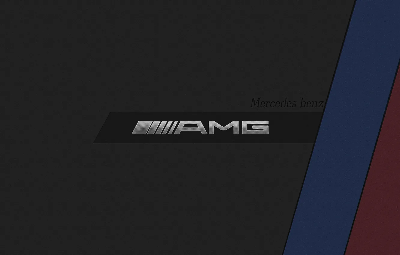 Фото обои mercedes, black, amg