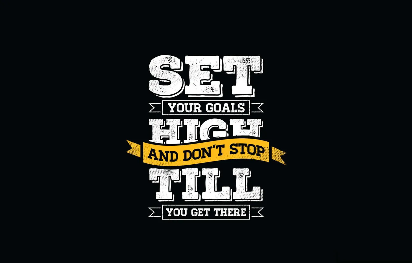 Фото обои goal, motivation, quote