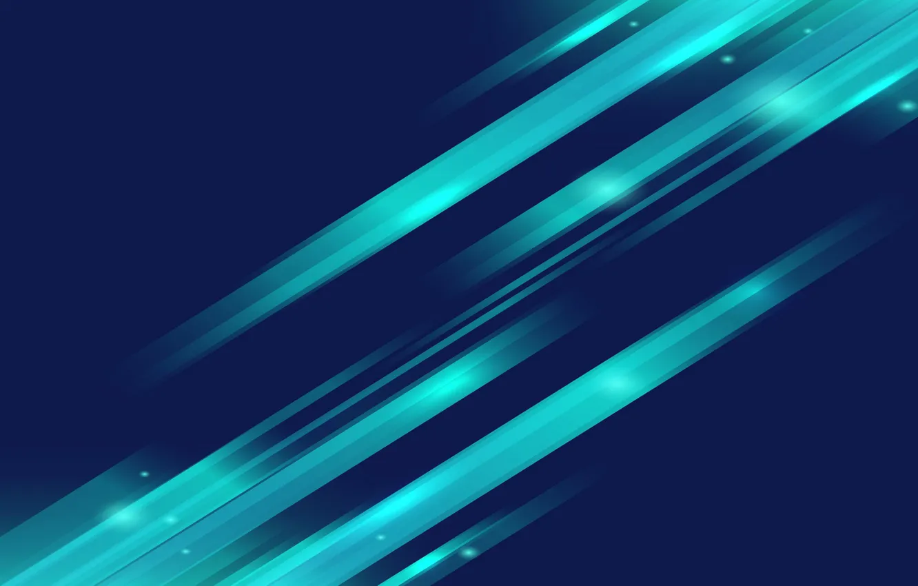 Фото обои линии, синий фон, голубые линии