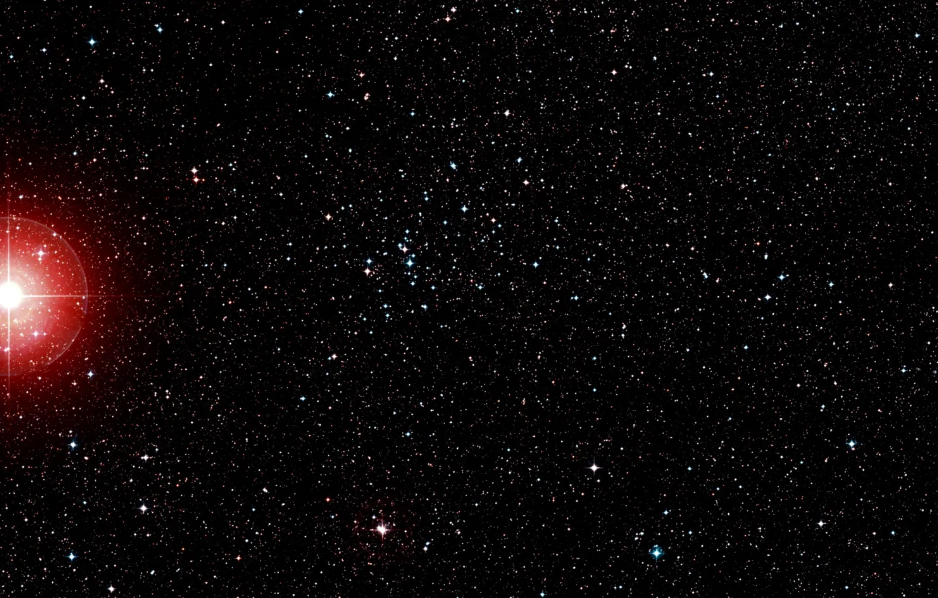 Фото обои Star, Stars, Digitized Sky Survey 2, Vela, ESO, DSS 2, DSS2, VLT