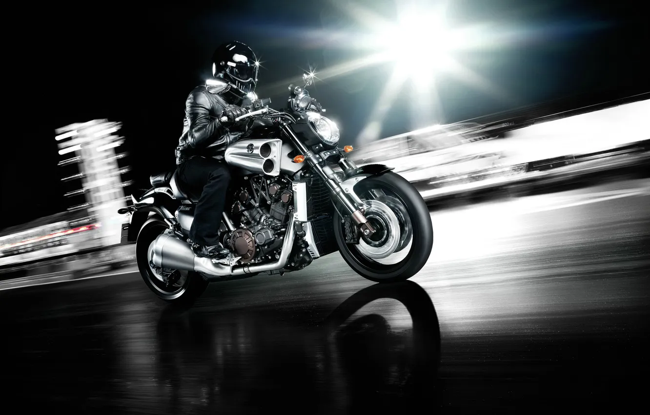Фото обои мотоциклы, мото, Yamaha, moto, motorcycle