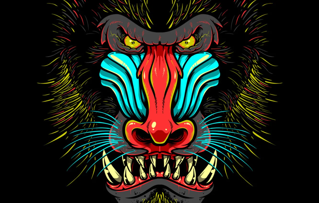Фото обои face, rage, chuck