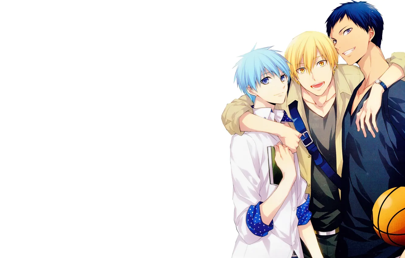 Фото обои Kuroko No Basket, Баскетбол Куроко, kuroko, <b>kise</b>, aomine, by yael...