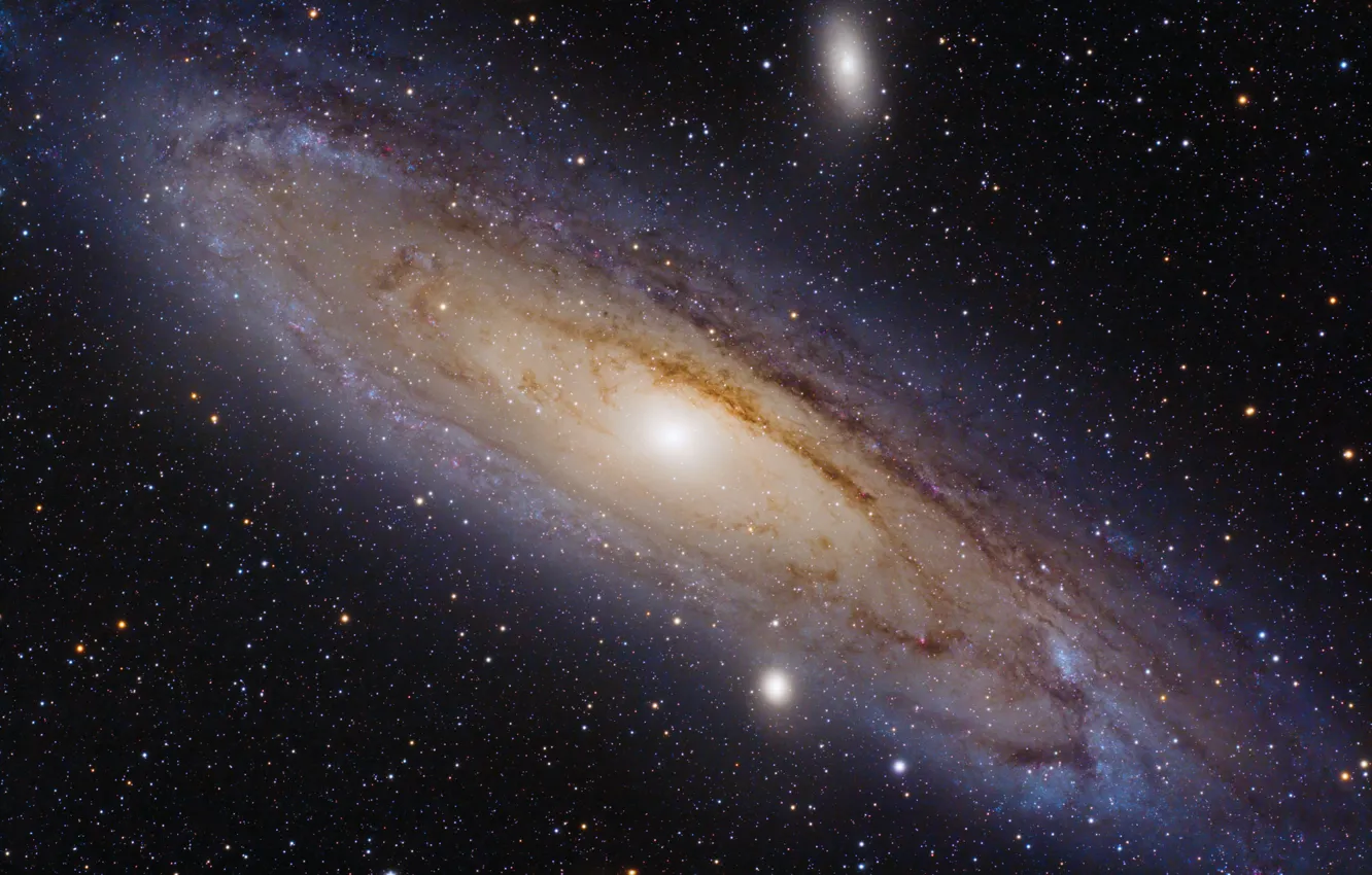 Фото обои Andromeda, Galaxy, M31, Spiral