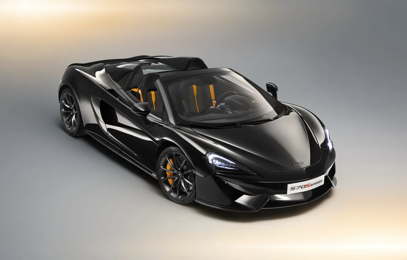 Фото обои McLaren, 2018, Spider, Design Edition, 570S