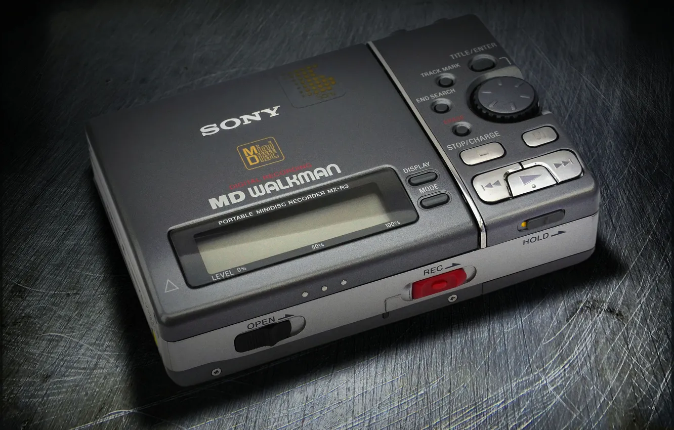 Фото обои SONY MZ-R3, Recorder, Mini Disc Player