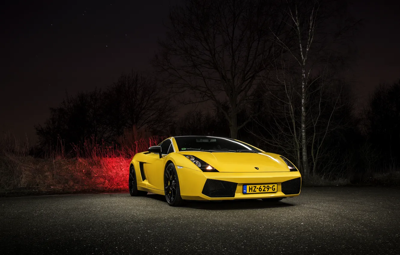Фото обои Lamborghini, Gallardo, Yellow