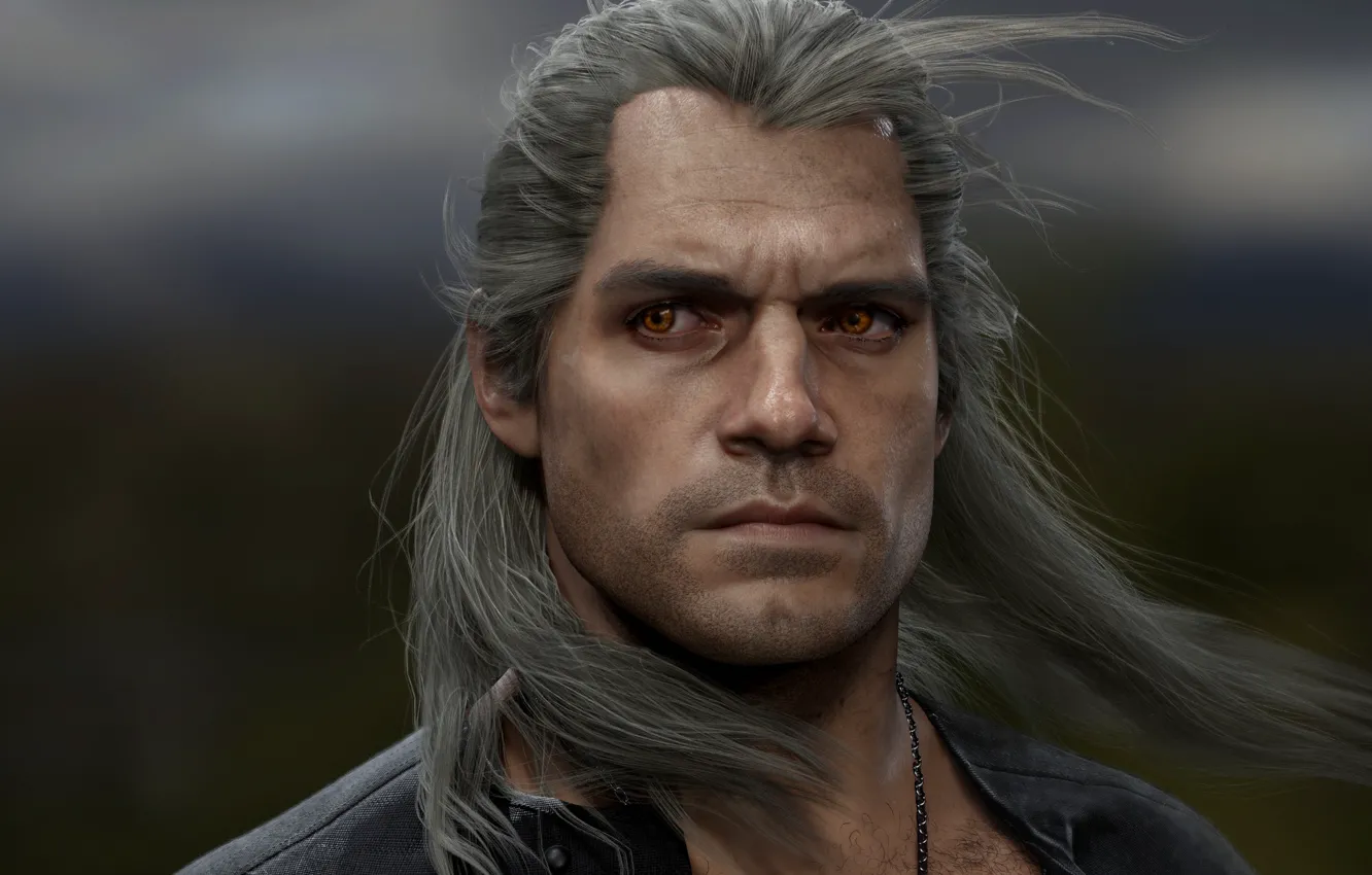 Фото обои Model, Witcher, Henry Cavill, Ivailo Ivanov