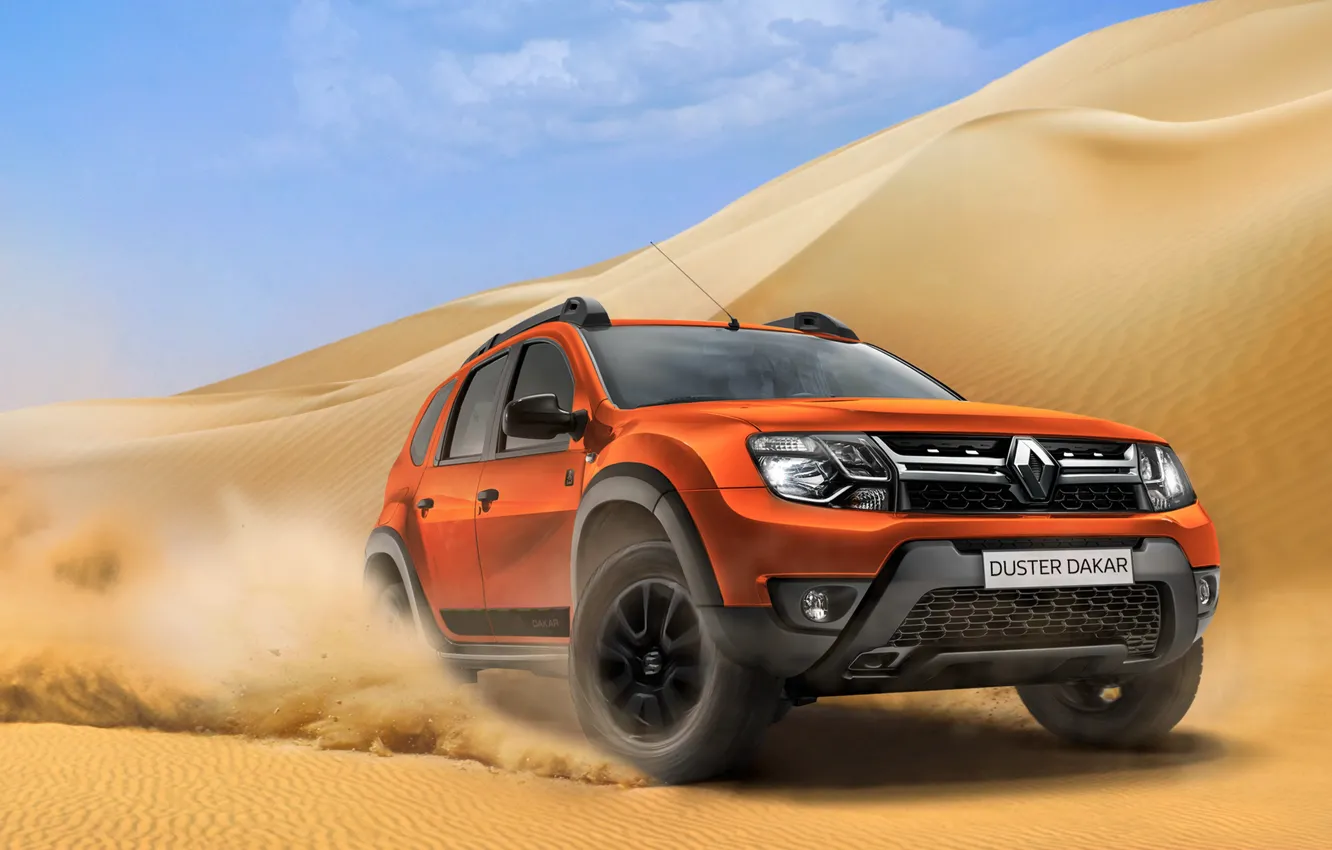 Фото обои Renault, 2018, Dakar, Duster