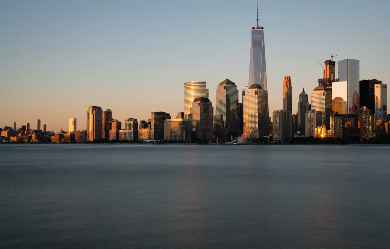 Фото обои Нью-Йорк, США, Манхэттен, Manhattan