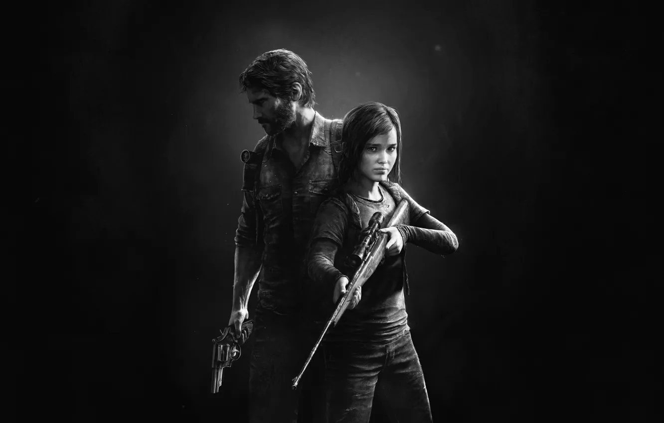 Фото обои Элли, Game, The Last of Us, Джоэл, Naughty Dog, Joel, Ellie, Sony Computer Entertainment