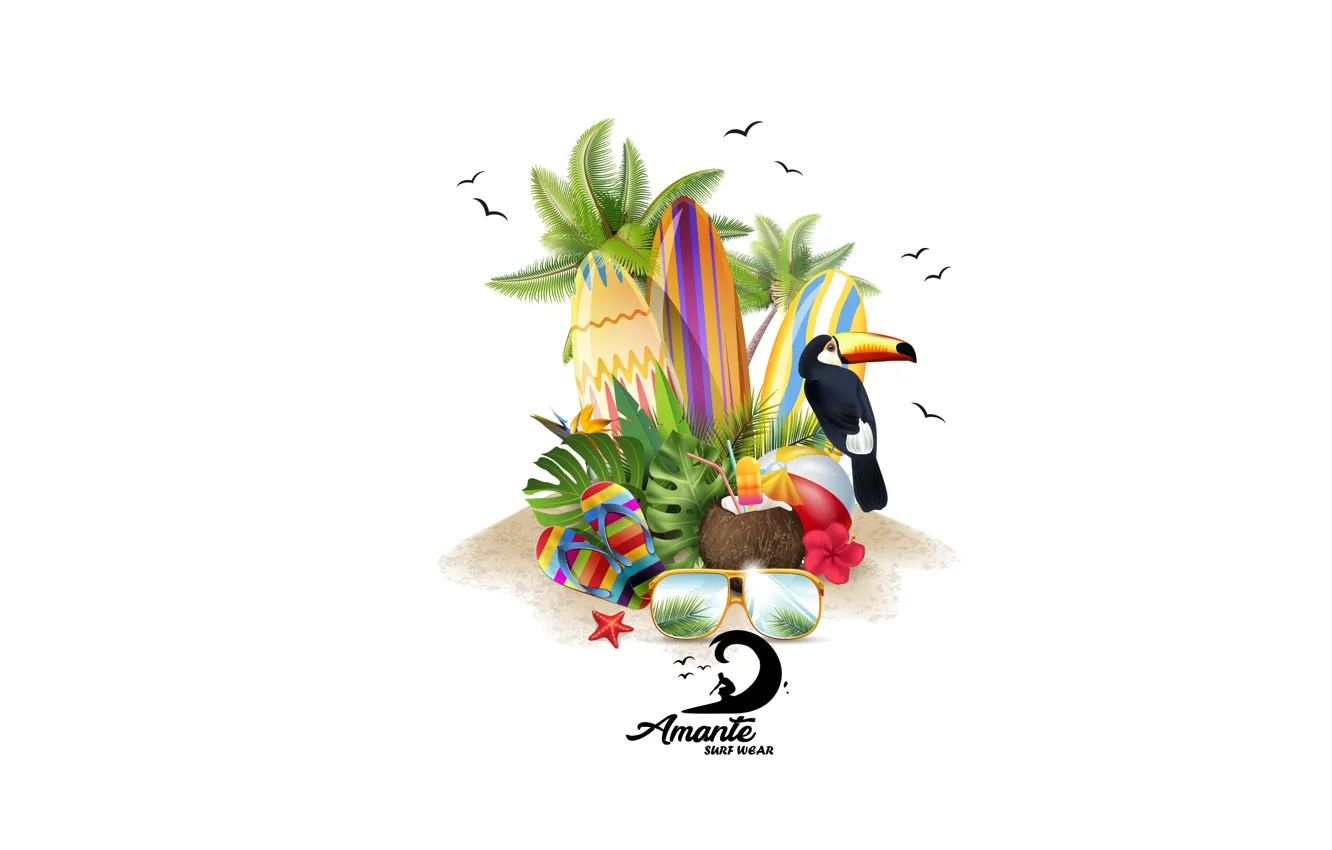 Фото обои Logo, Brasil, Amante, Florianopolis
