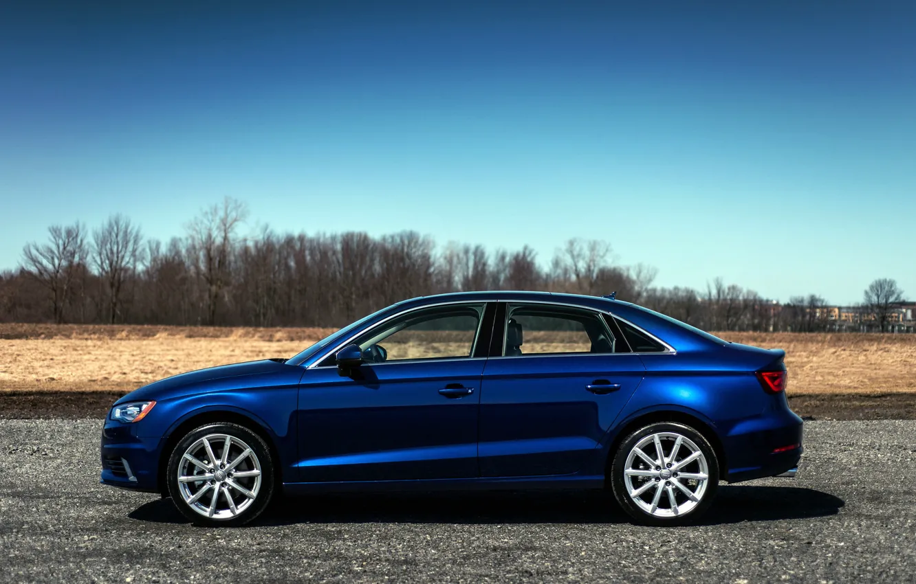Фото обои Audi, ауди, blue, 2015, 2.0T