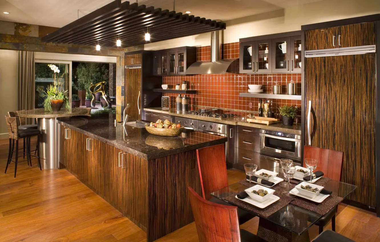 Фото обои style, interior, kitchen, italian