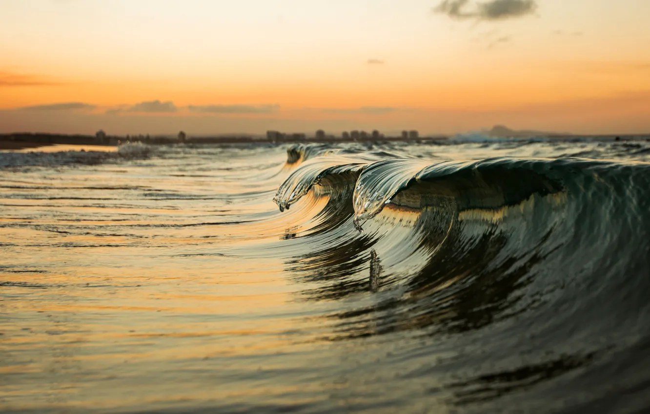 Фото обои море, волны, вода, природа