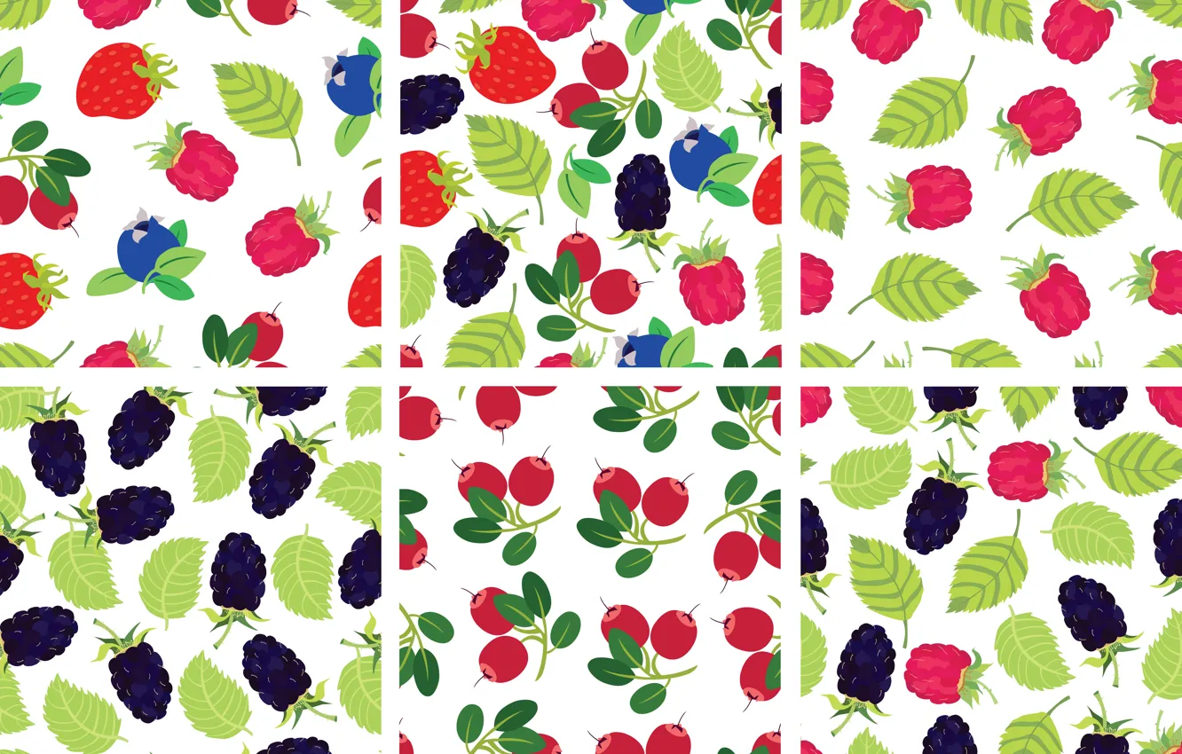 Фото обои ягоды, фон, текстура, pattern, fruit, color
