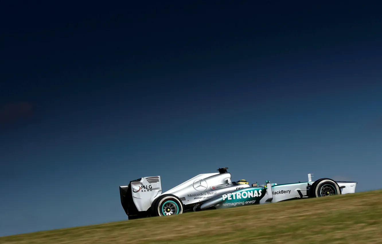 Фото обои Mercedes, formula 1, AMG, Nico Rosberg