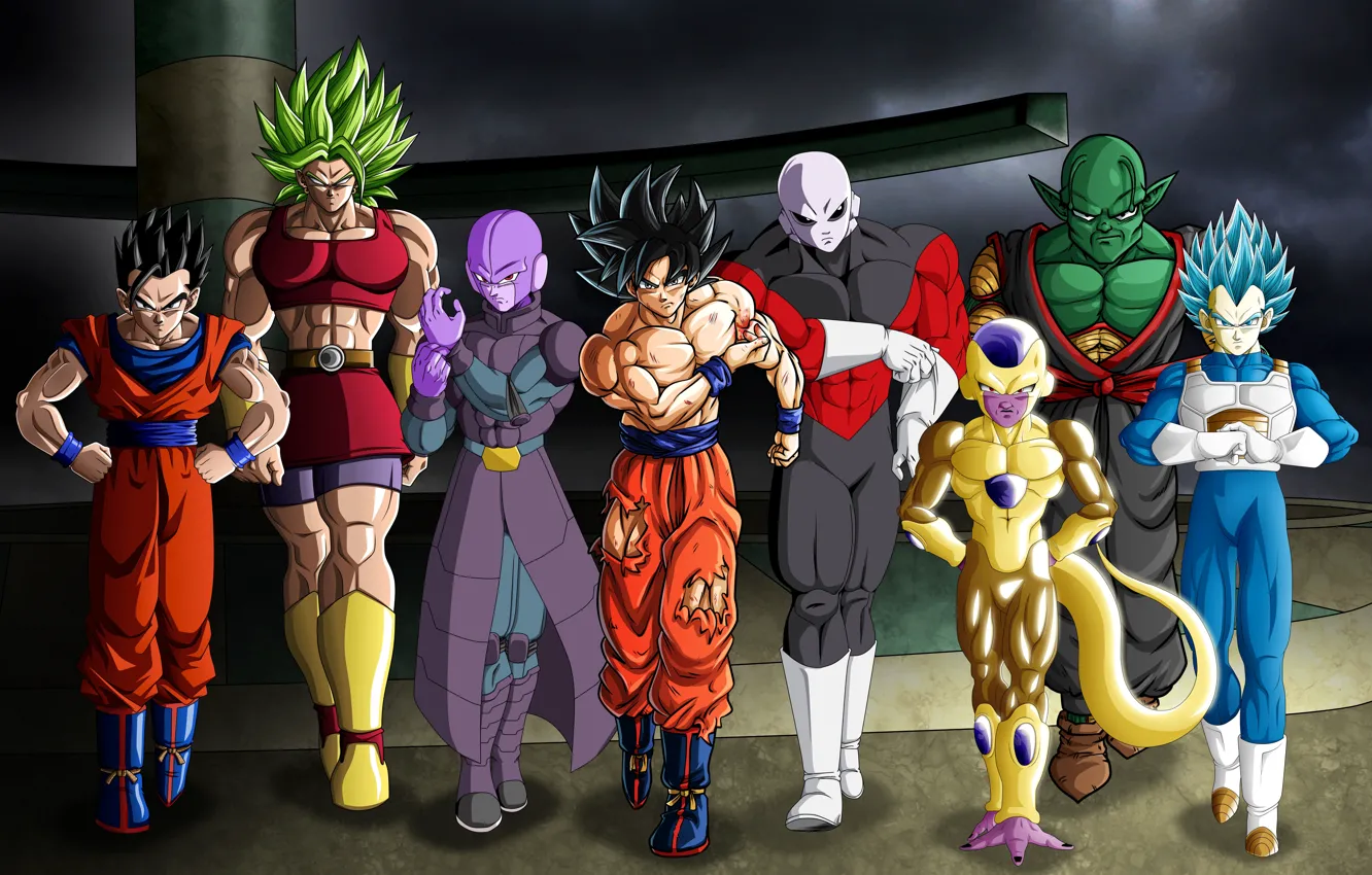 Фото обои game, alien, anime, manga, Son Goku, Vegeta, Dragon Ball, Goku