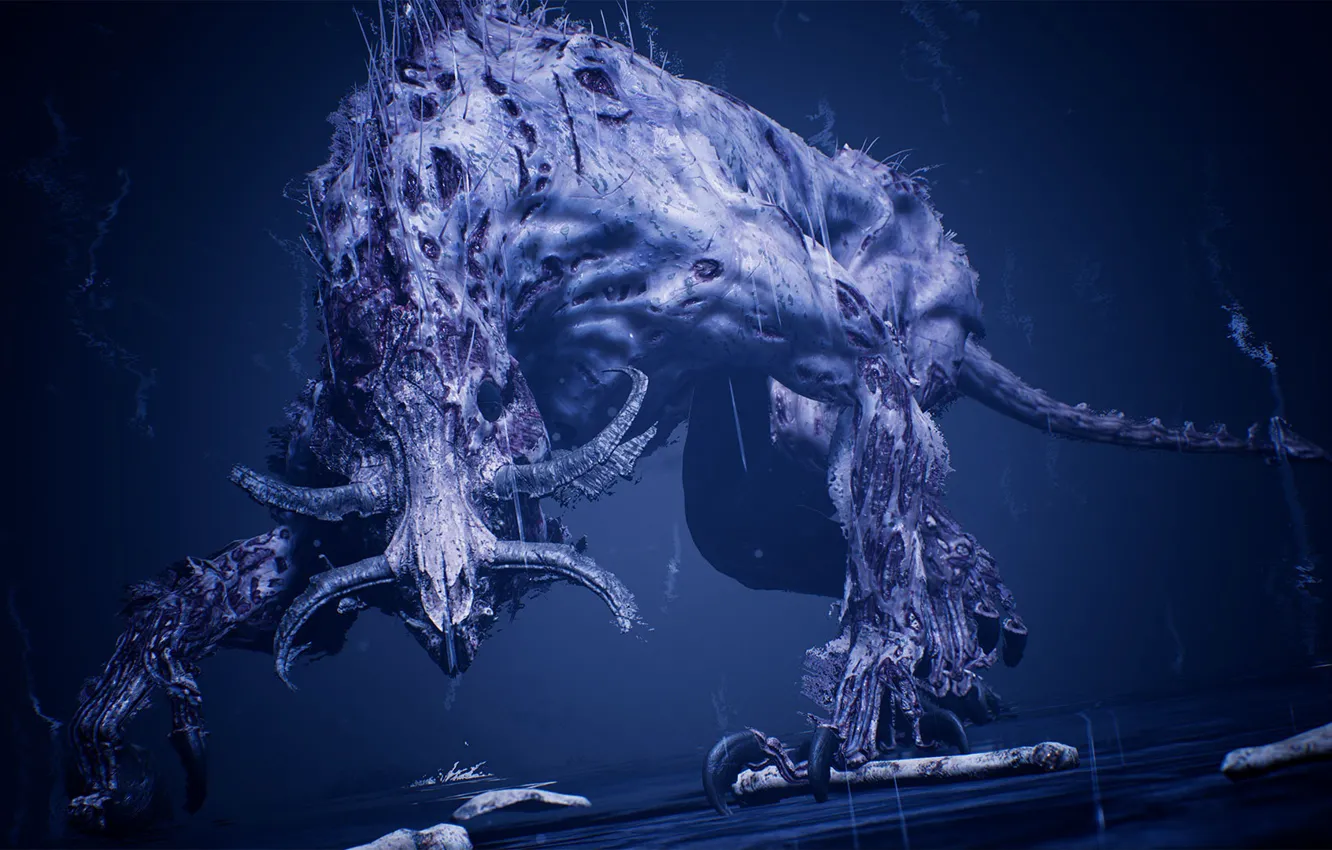 Фото обои игра, монстр, Hellblade: Senua's Sacrifice