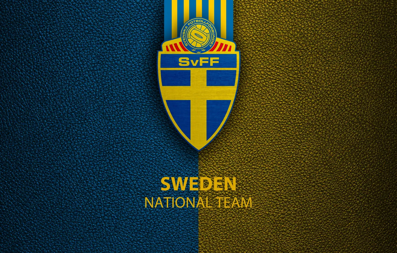 Фото обои wallpaper, sport, logo, Sweden, football, National team