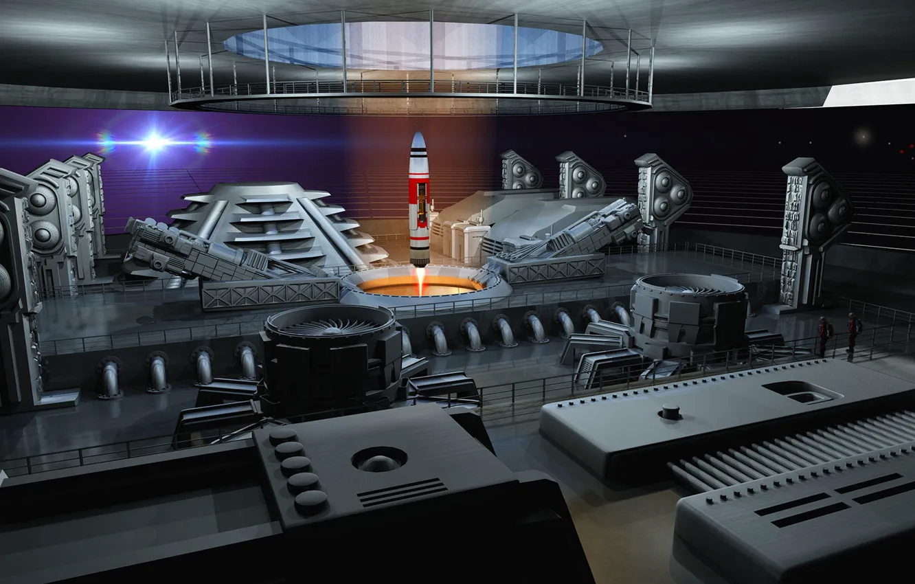 Фото обои ракета, запуск, оборудование, launch station, Launch Pad