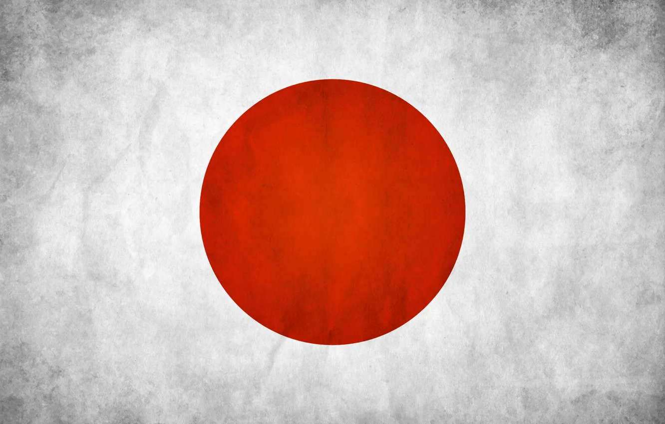 Фото обои япония, японский флаг, flag japan