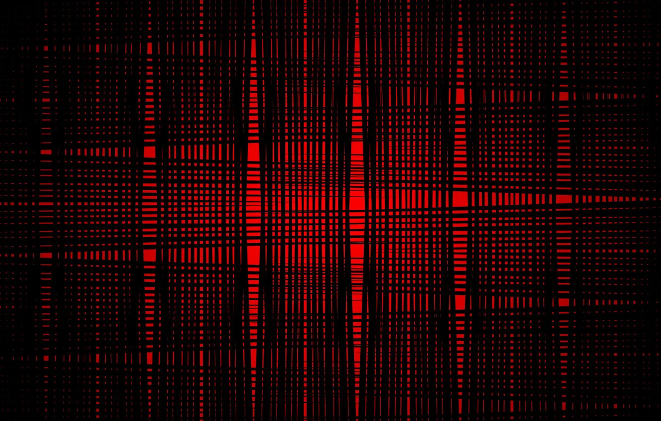 Фото обои красный, абстракция, чёрный, red, black, нити, fon, string