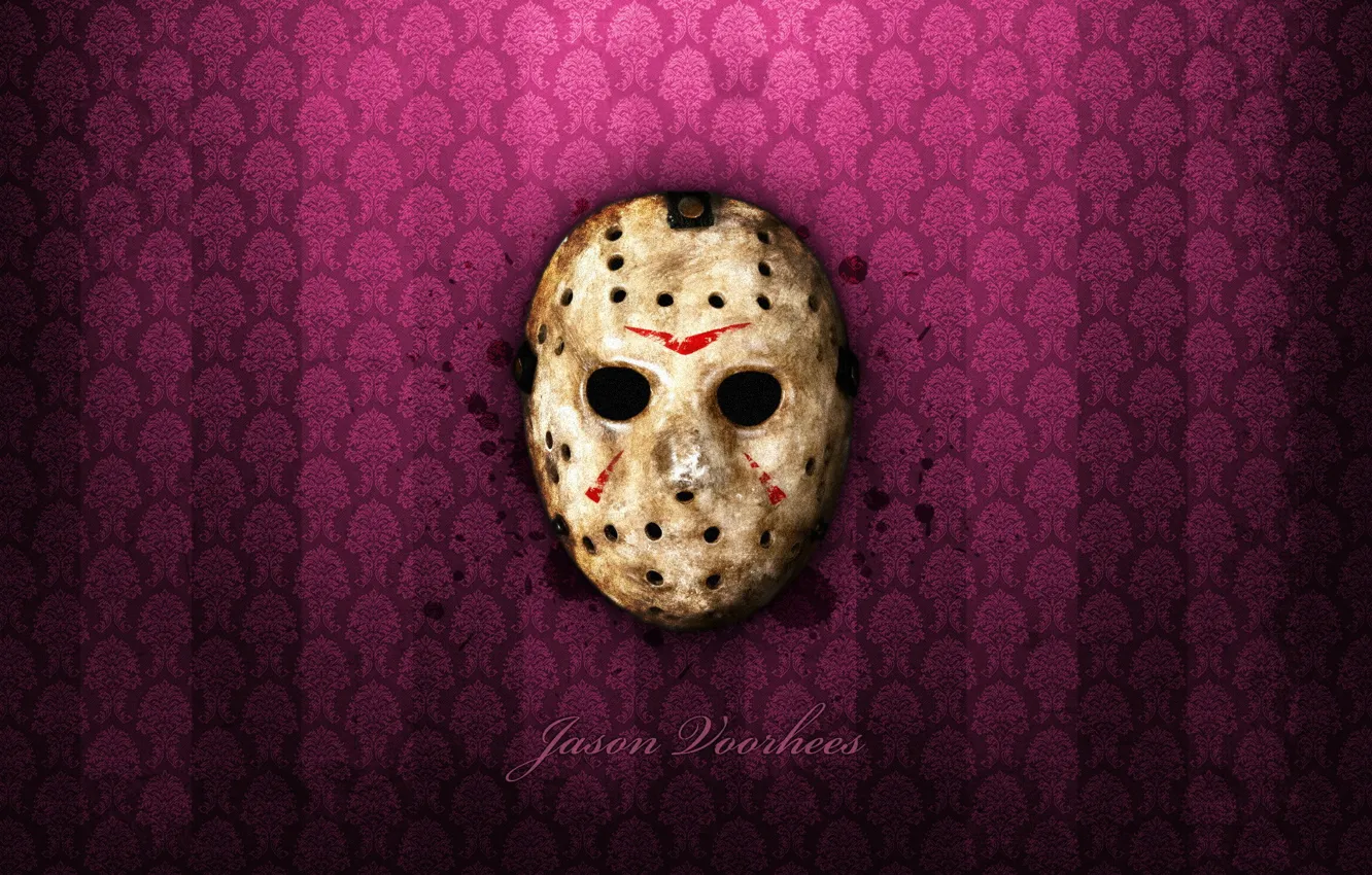 Фото обои маска, wallpaper, ужас, джейсон, friday the 13th