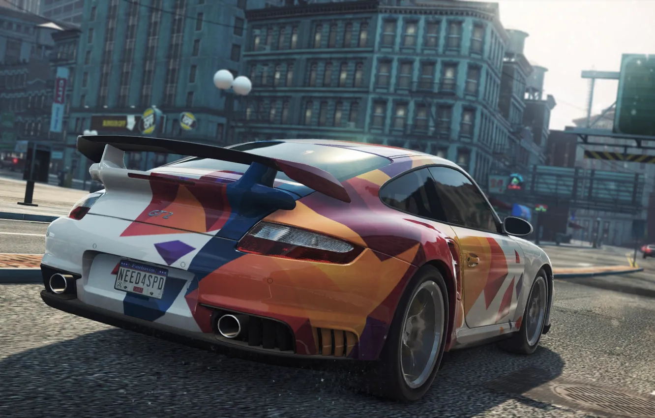 Фото обои 911, 997, Porsche, 2012, Need for Speed, GT2, nfs, Most Wanted