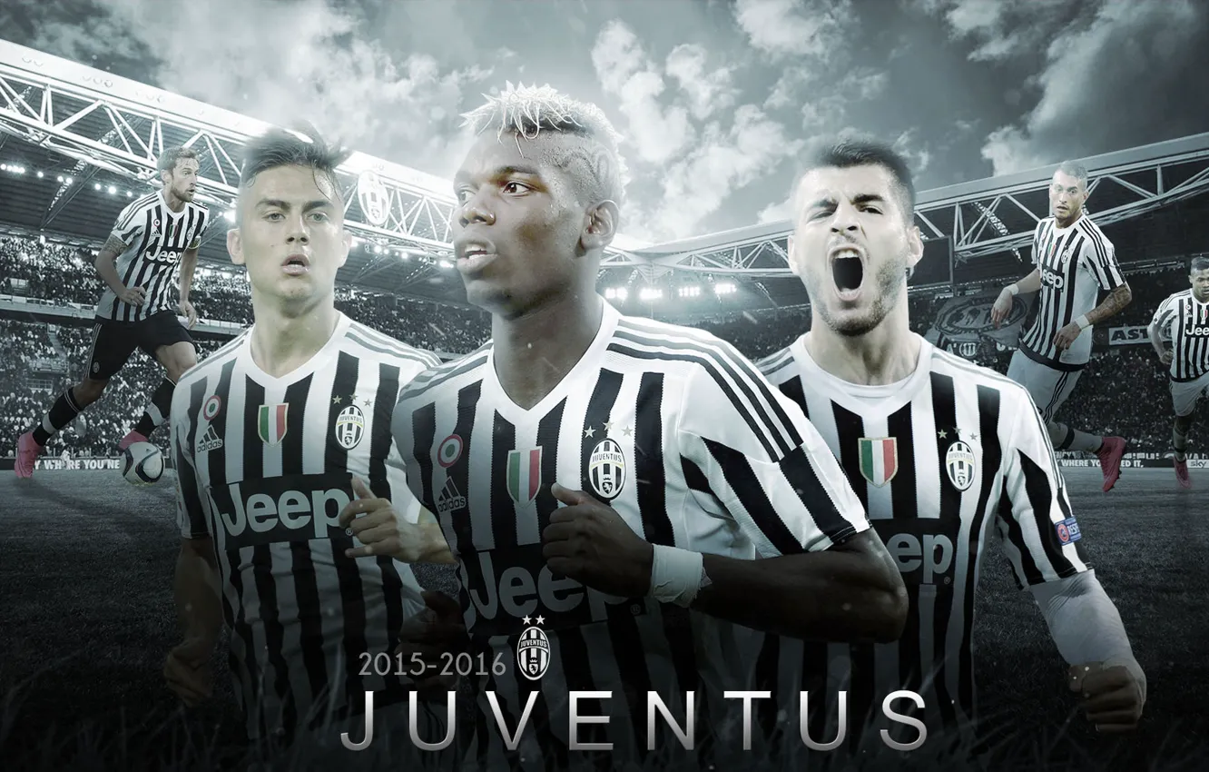 Фото обои wallpaper, sport, stadium, football, players, Juventus FC, Juventus Stadium