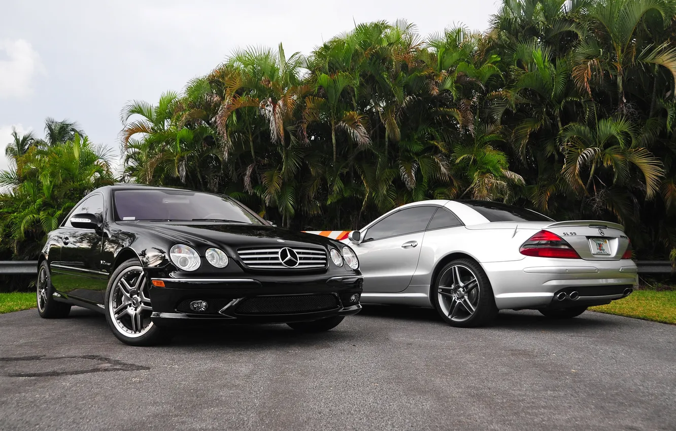 Фото обои Mercedes, Benz, Mercedes Benz, cars, auto, Black, wallpapers auto, Silver