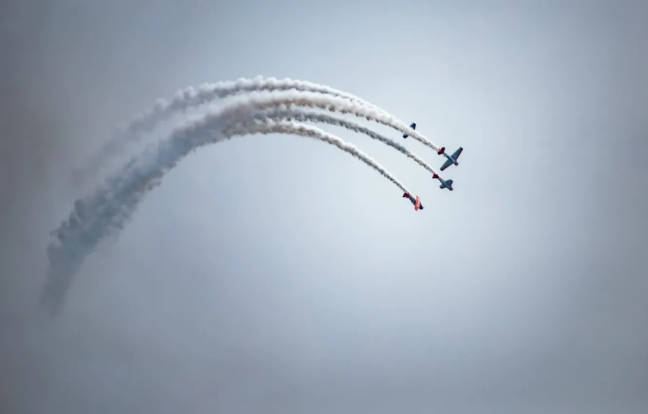 Фото обои minimalism, Airplane, Chicago Air & Water Show