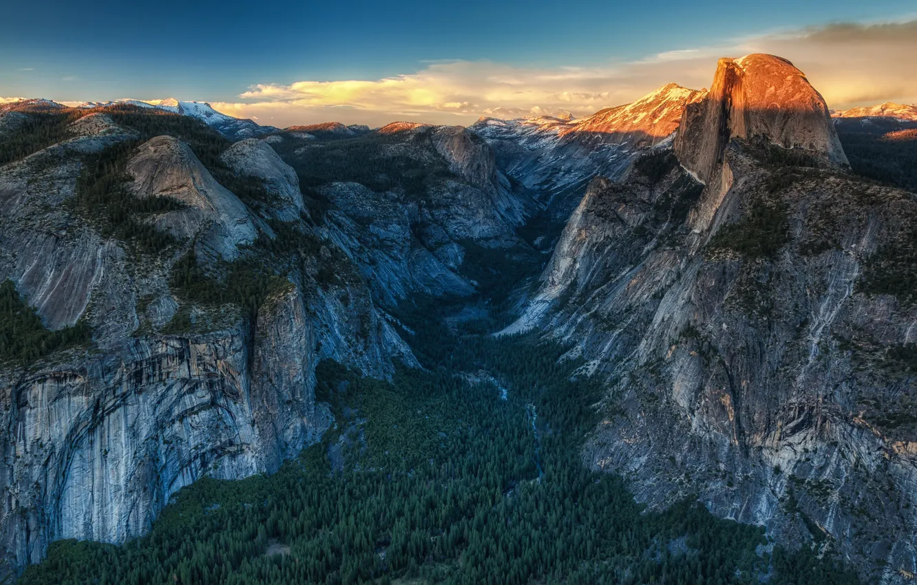 Фото обои USA, США, Yosemite National Park, Йосемитский национальный парк