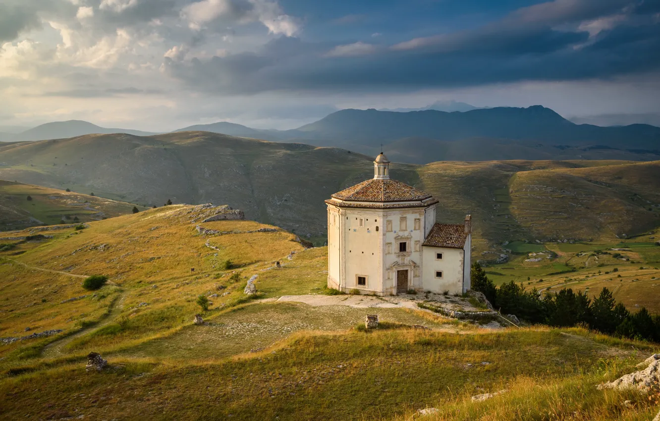 Фото обои Италия, церковь, Калашо