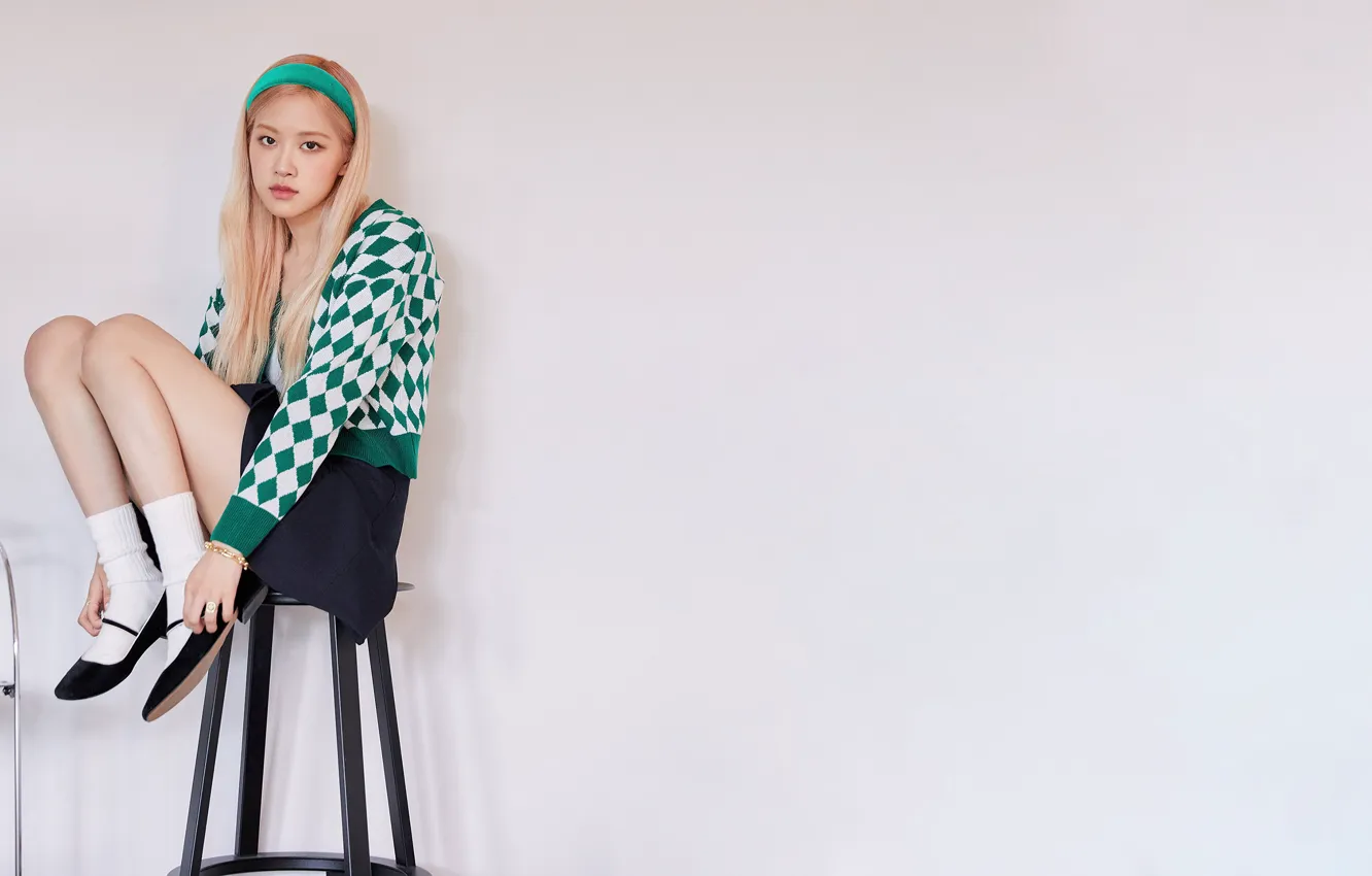 Фото обои rose, обои для рабочего стола, kpop, blackpink, 3840x2160, блэкпинк, розэ, корейская певица