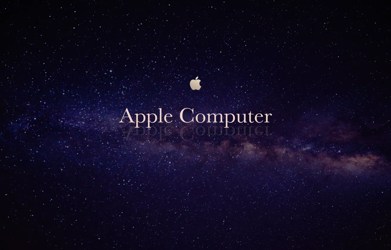 Фото обои Apple, Космос, Компьютеры