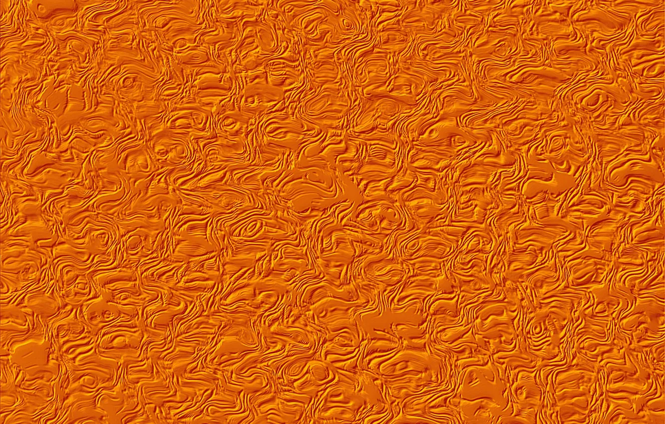 Фото обои волны, фантазия, текстура, оранжевый фон, рельеф