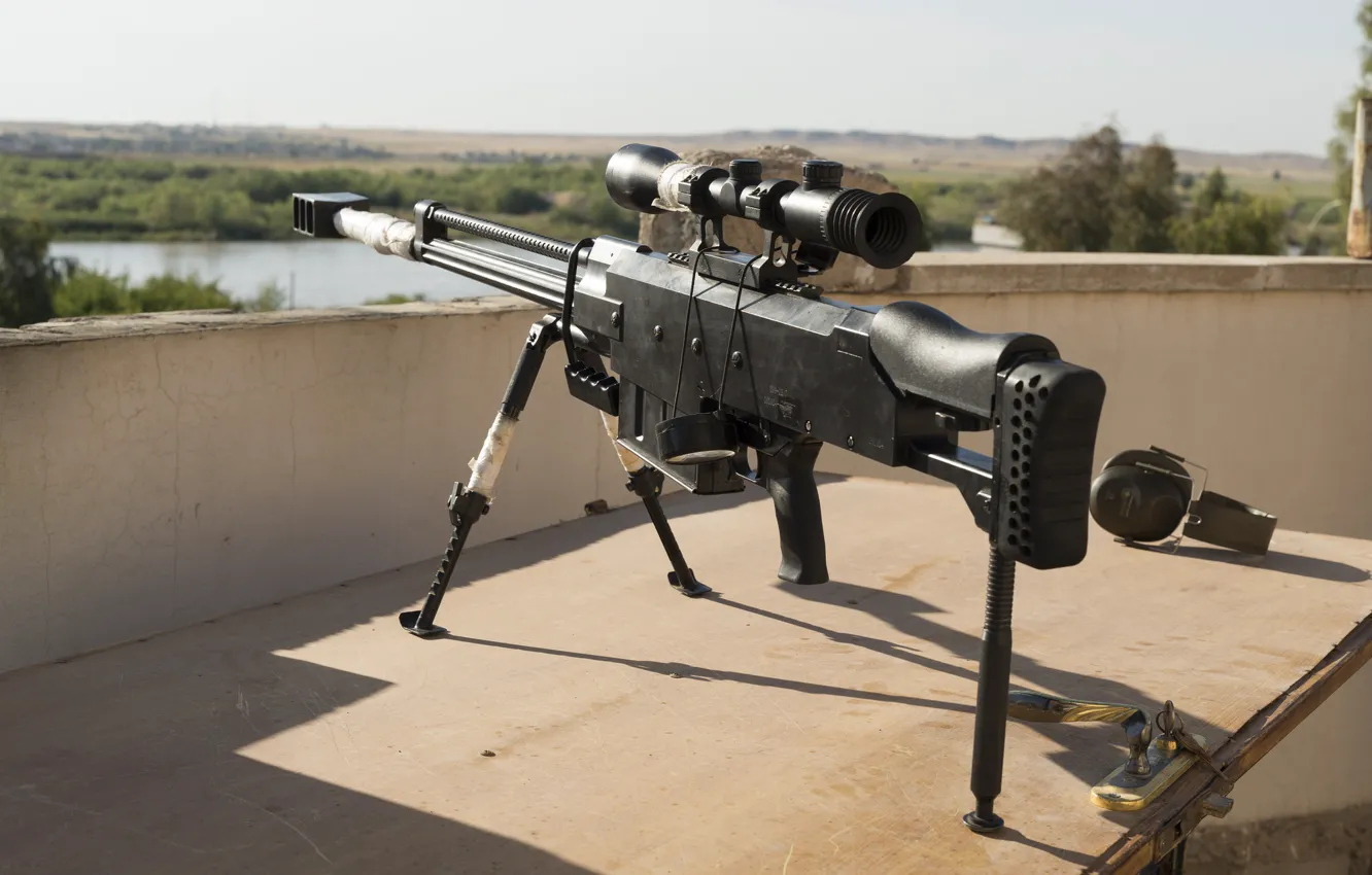 Фото обои оружие, оптика, винтовка, снайперская, сошка