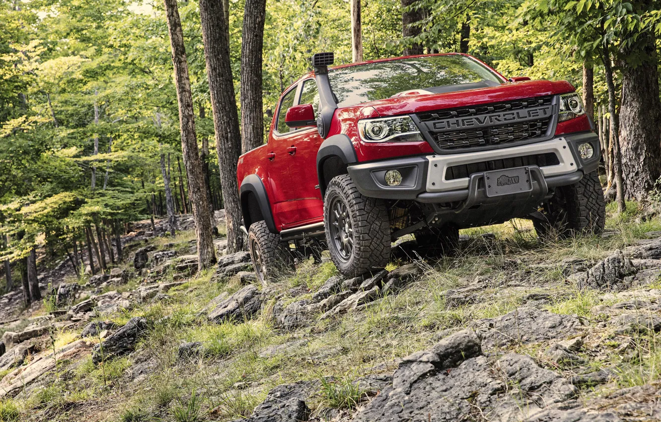 Фото обои Colorado, Crew Cab, Bison, ZR2, 2019 Chevrolet, 2019 Chevrolet Colorado ZR2 Bison Crew Cab