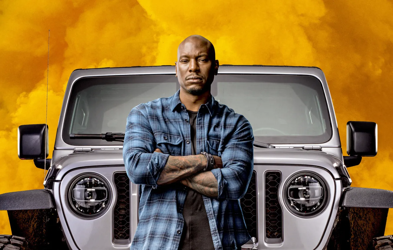 Фото обои movie, Fast & Furious, Roman Pearce, Tyrese Gibson, 2020 Jeep Gladiator