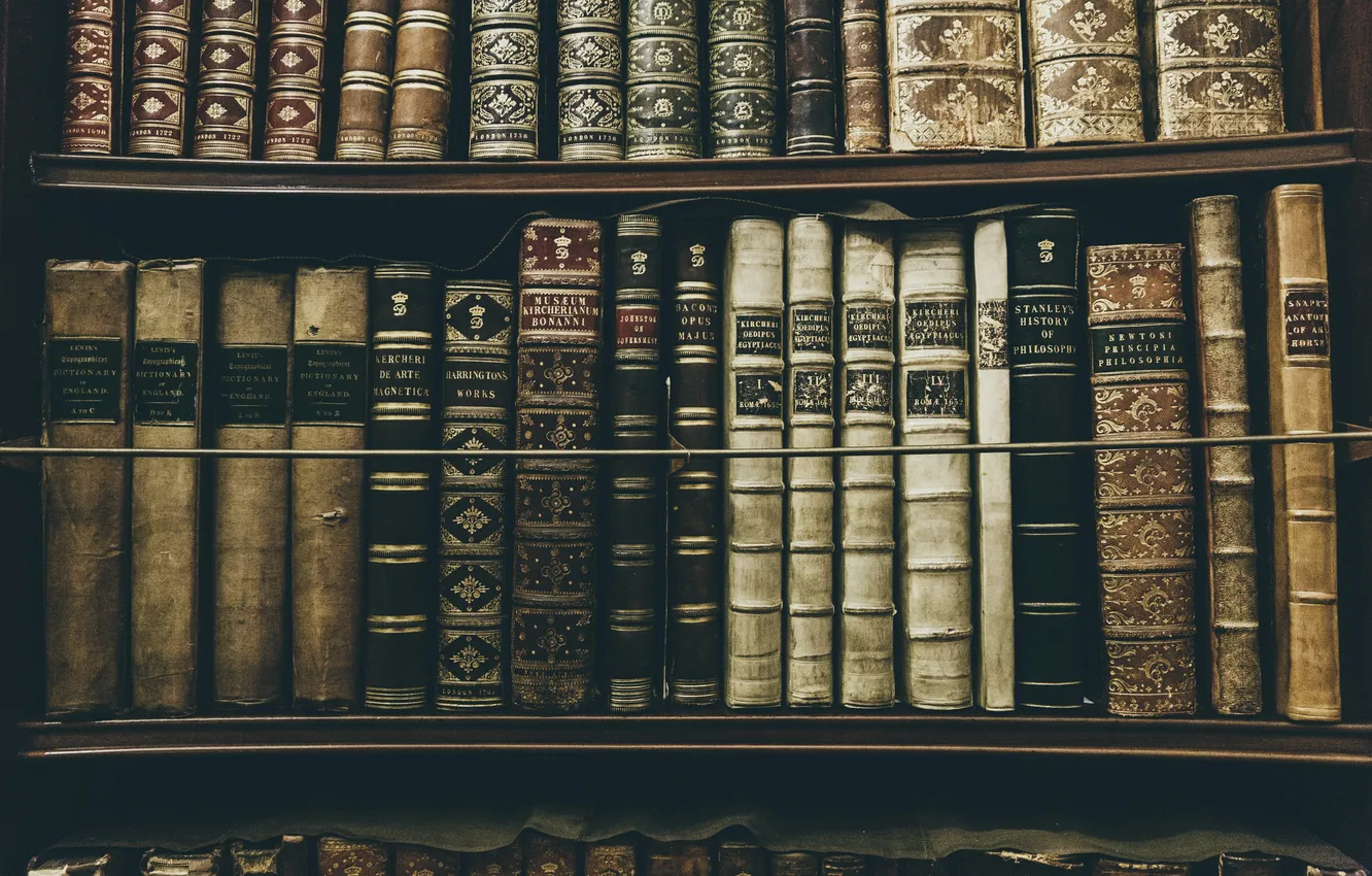 Фото обои книги, библиотека, книжные полки, фолианты, букинистика