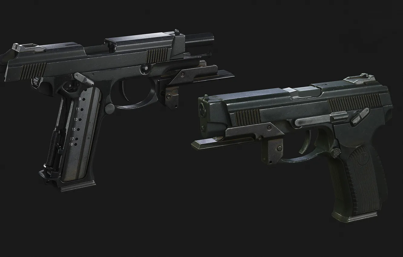 Фото обои пистолет, Ярыгин