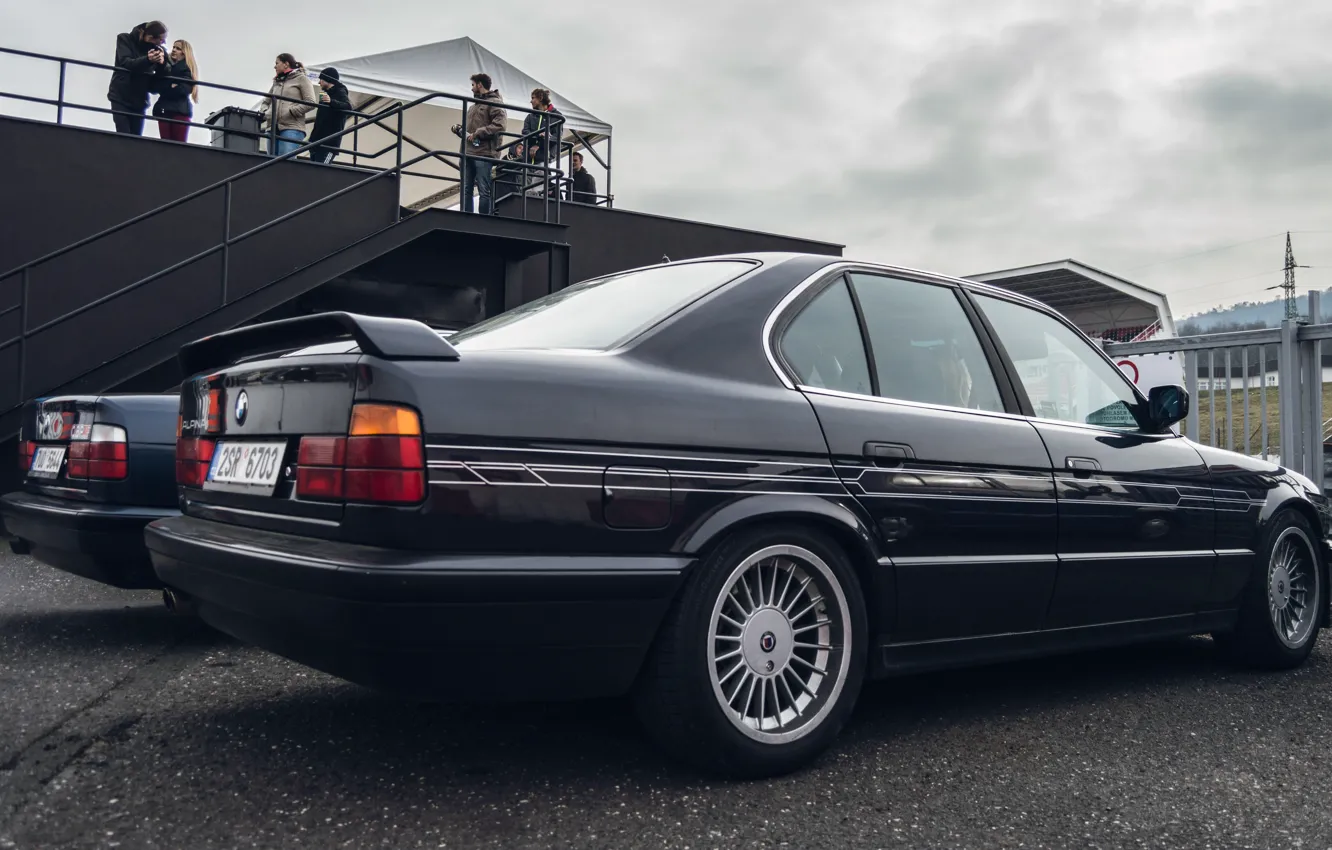 Фото обои BMW, E34, ALPINA, B10, 5-Series