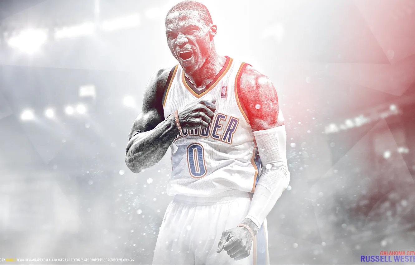 Фото обои nba, Basketball, Russell Westbrook, Расселл Уэстбрук