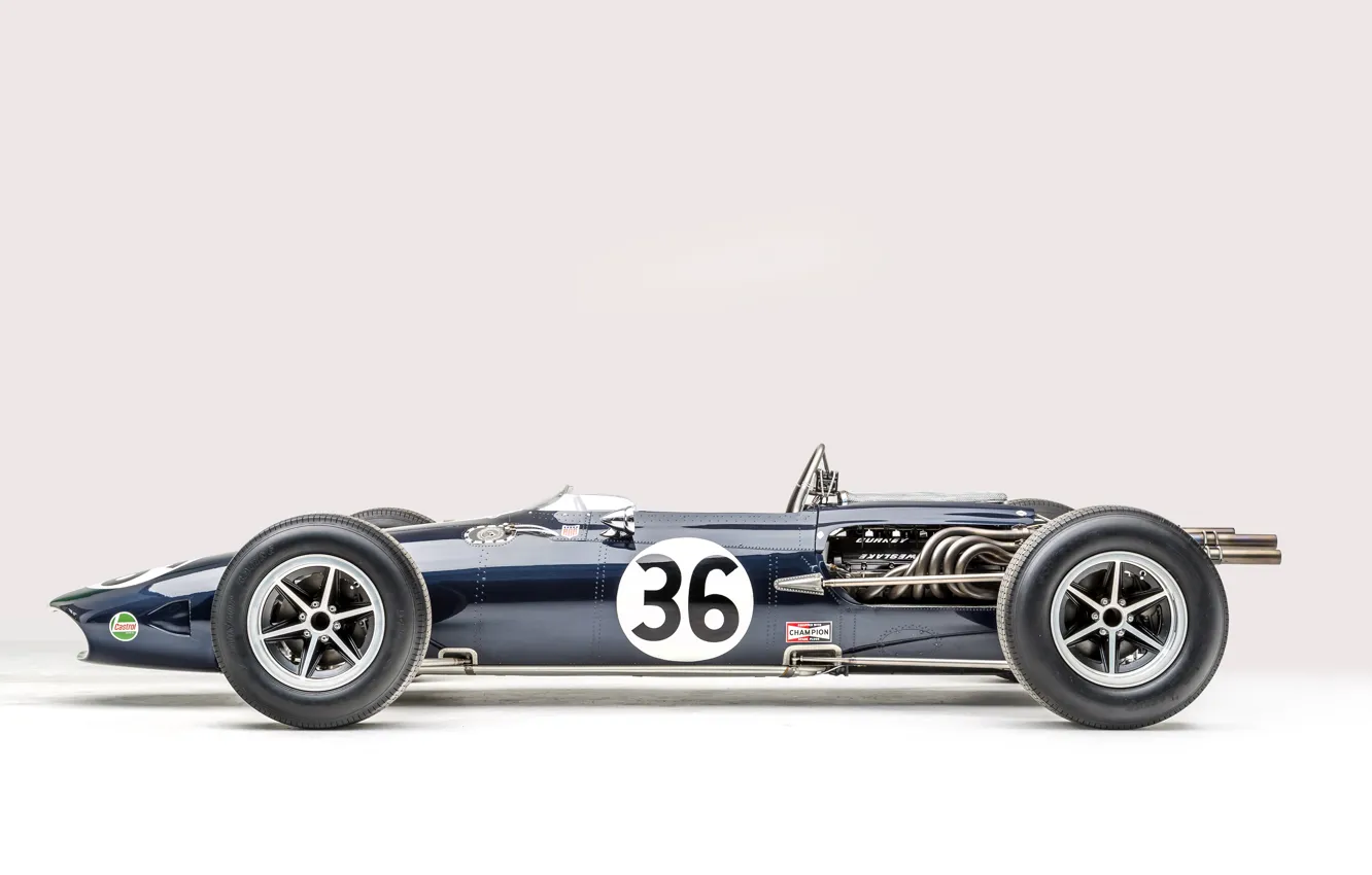 Фото обои Eagle, Formula 1, 1966, Classic car, Sports car, Eagle T1G (Mk1)