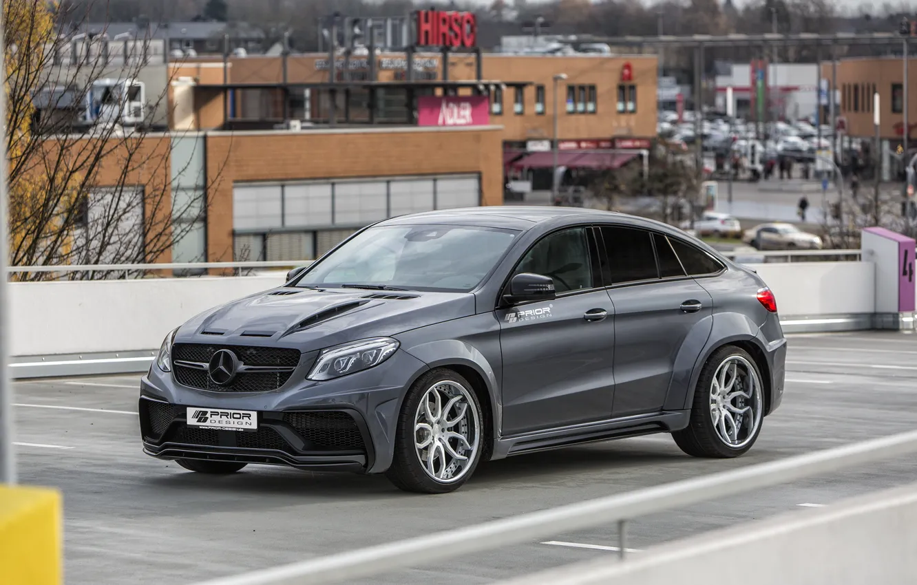 Фото обои Mercedes-Benz, мерседес, Coupe, Prior-Design, C292, GLE-Class