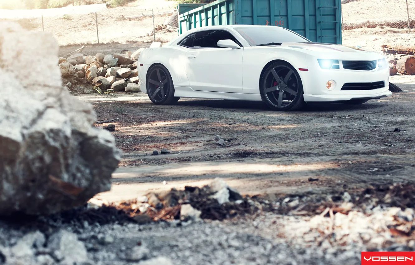 Фото обои машина, авто, vossen, chevrolet camaro